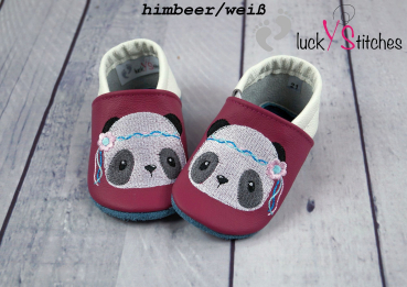 Lederpuschen Boho Panda